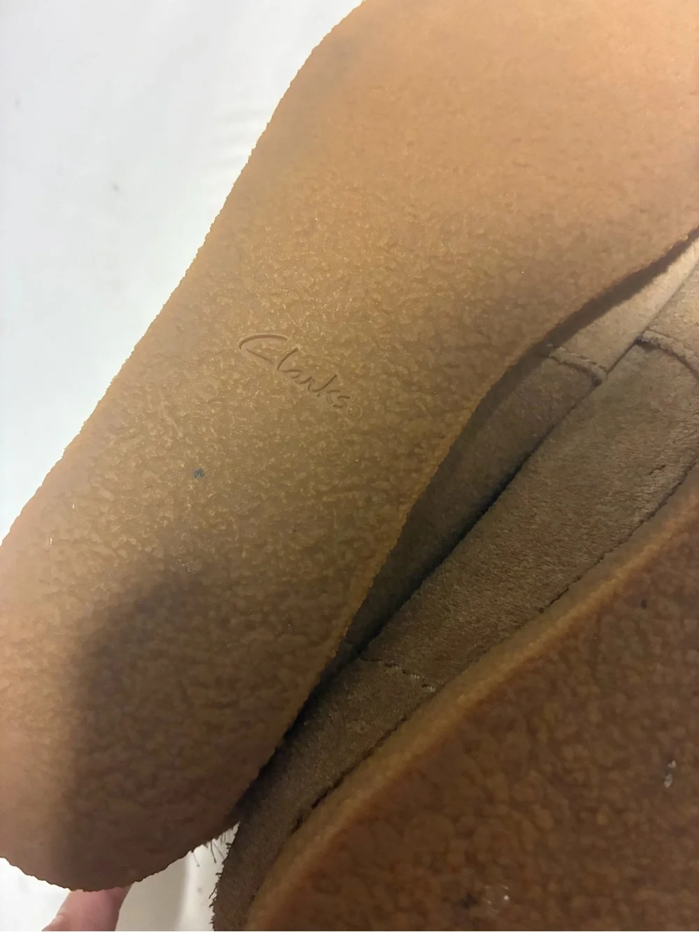 Men's Suede Clarks Boots - Tan Brown Suede Loafers